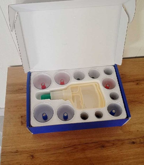 Терапевтические вакуумные баночки для хиджамы с насосом