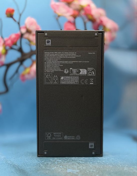 НОВ!!! Samsung Galaxy S26, Dual SIM, 12GB RAM, 512GB, 5G, Black + оригинален адапатер Samsung