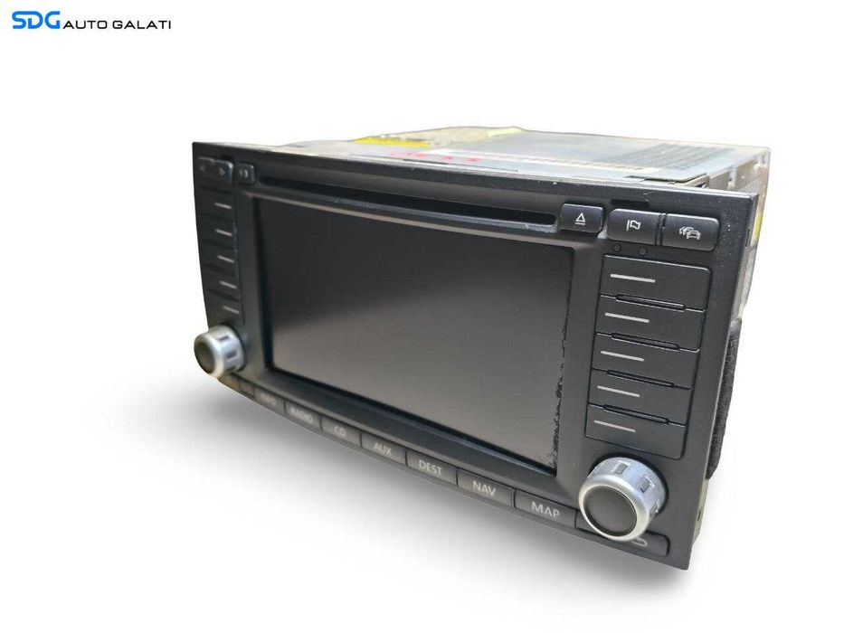 Unitate Radio CD PlayerNavi Navigatie Map Volkswagen Touareg 7L 2002 - 2010 Cod 7L6035177E [LS0658]