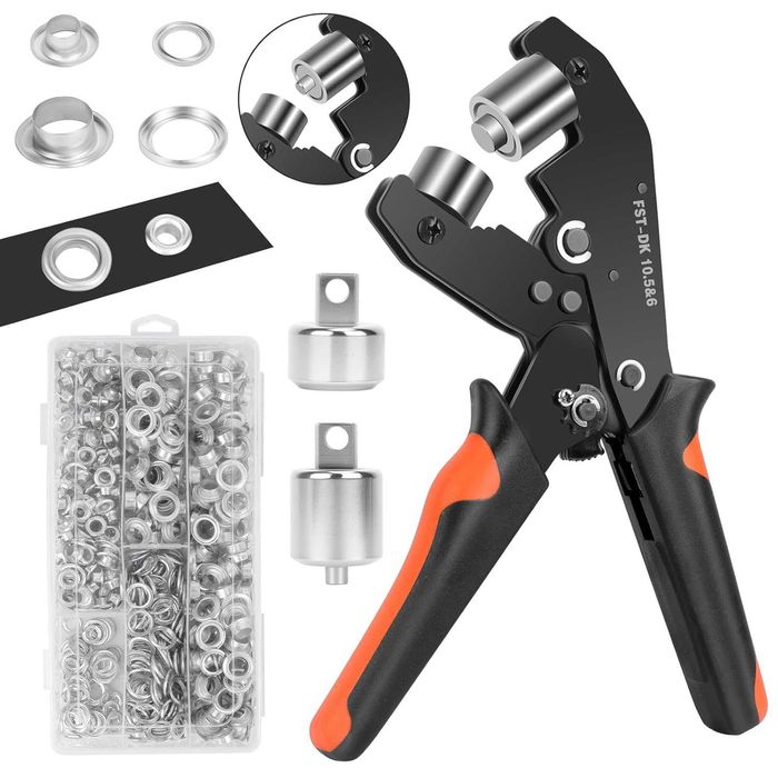 Инструмент за нитове за брезентови капси