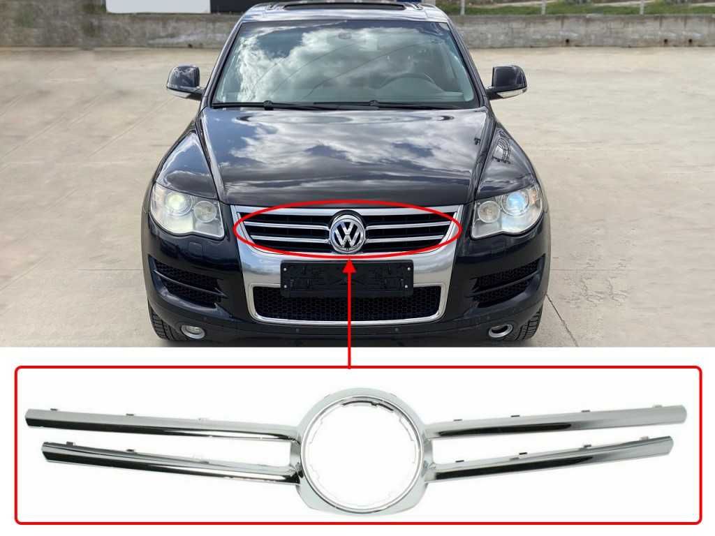Предна решетка за VW Passat B7 и VW Touaeg 7L Facelift гр. Хасково ...