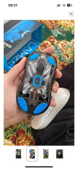 Мышь LAMZU Atlantis черный срочно
