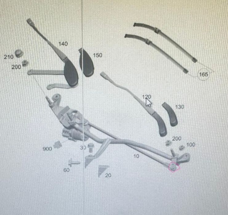 Задвижващ механизъм за чистачки