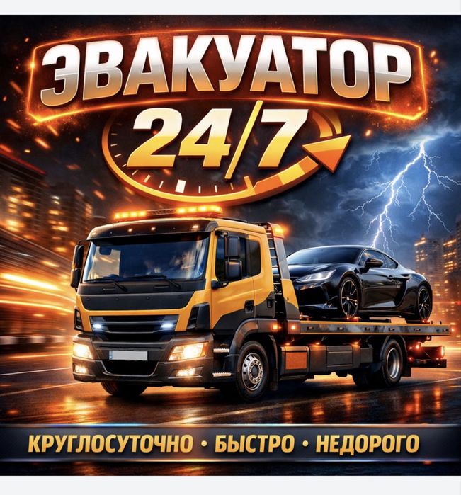 Эвакуатор Шымкент 24/7