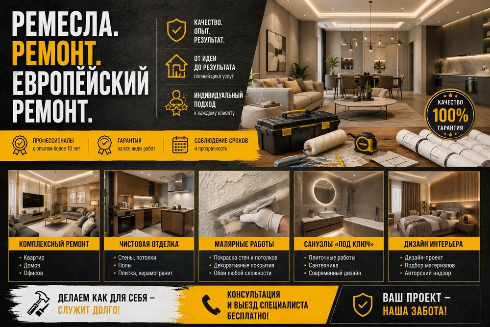 Ремонт и отделка
