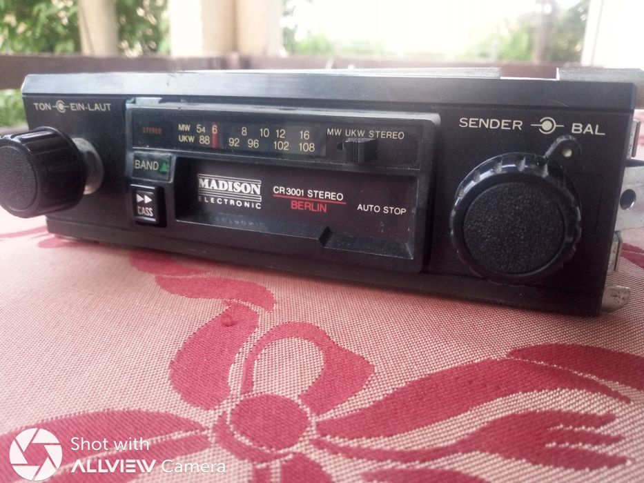 Radio casetofon Auto Colecție MADISON