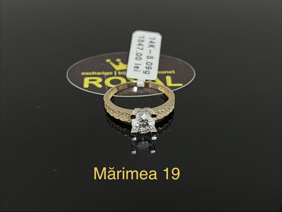 Bijuteria Royal CB : Inel dama aur 14k 3,09gr