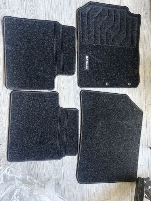 Covorașe originale Dacia Spring – textile – 4 buc – NOI – 8201741618