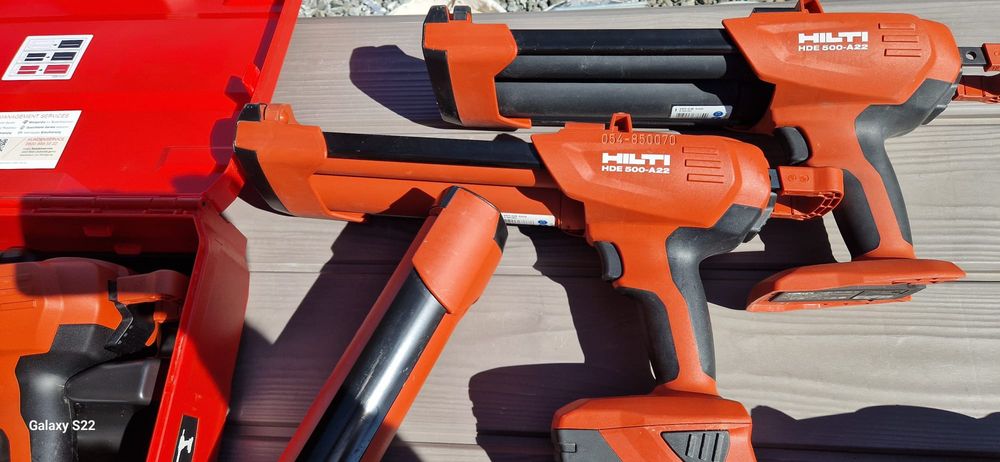 Hilti pistol de ancoră chimica