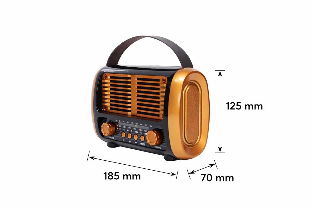 Портативен FM радиоприемник MEIER M-1936BT