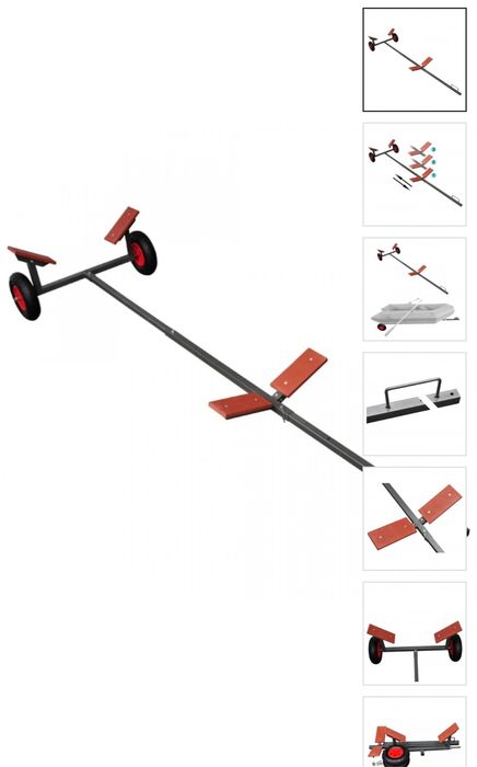 Cărucior barcă gonflabila