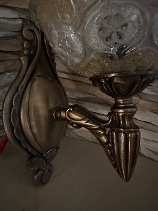 Бра на стену. Бронза.