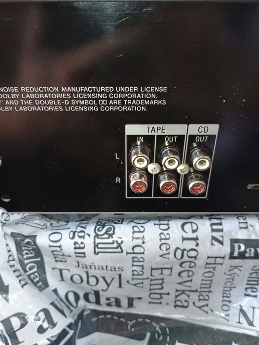 Кассетная дека Sony с CD player.