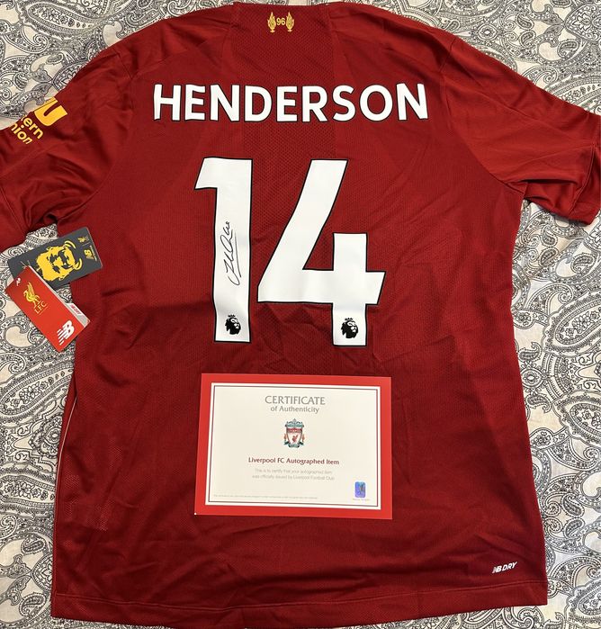 Liverpool- HENDERSON authograph