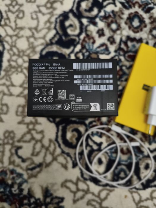 Poco x7 pro 5G  8+8/256 GB