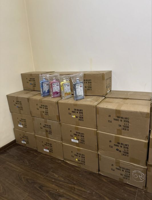 Широкоформатный эко сольвент принтер 1,9/3,2  краска  Xeda Blueprint