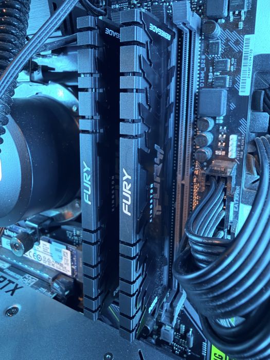Kit ram Kingston Fury Renegade DDR4, 2x16Gb, 2400Mhz, black