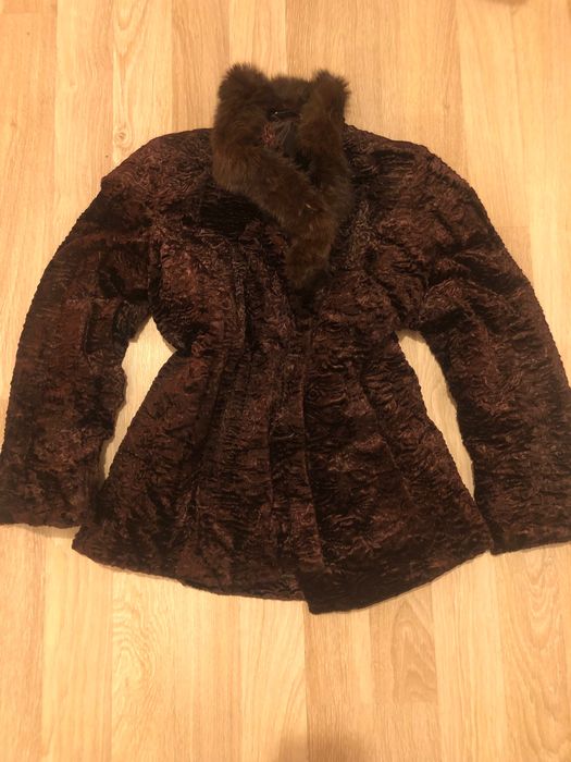 Blăniță dama cu guler din vulpe- mărime L