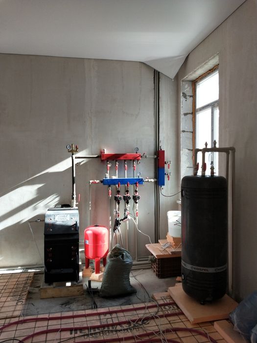 Монтаж теплого пола