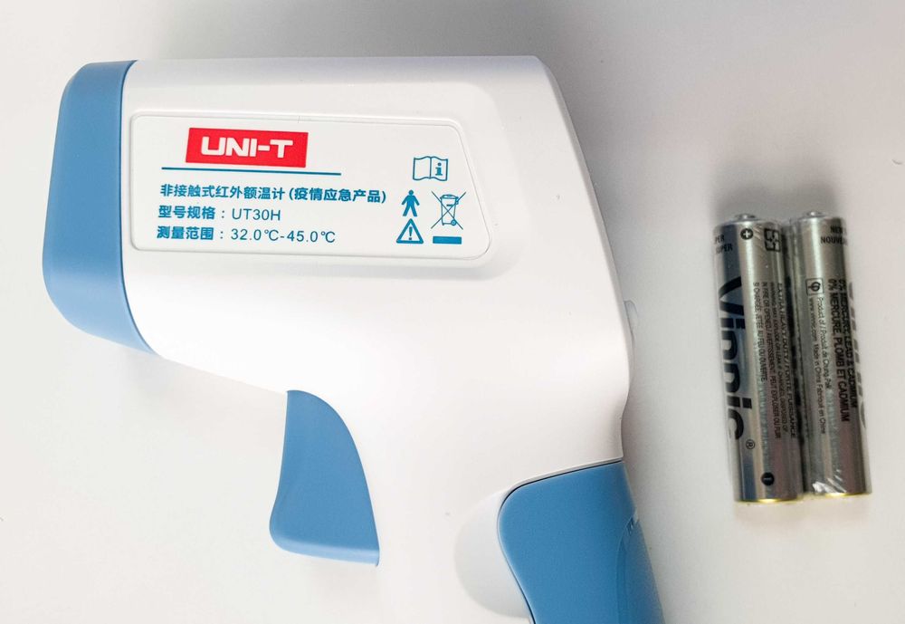 Продаётся термометр UNI-T, измеряет температуру от +32°С до +45°С
