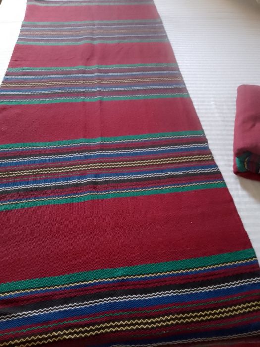 Памучна битова покривка 3 бр 195 / 58 см