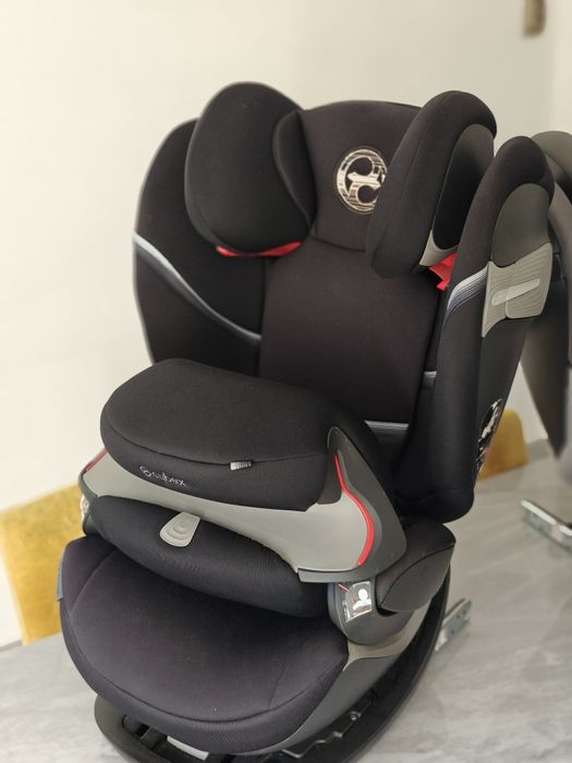 Scaune Auto Cybex Pallas S-Fix Isofix 9-36kg negru & gri