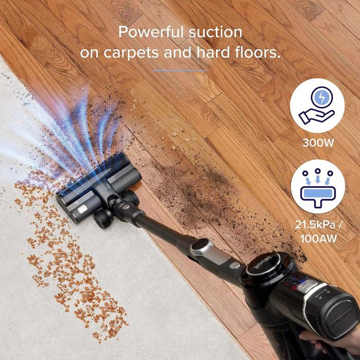 Вертикална прахосмукачка Levoit VortexIQ 40 Flex Безжична