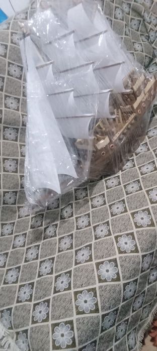 Корабль,ручная работа