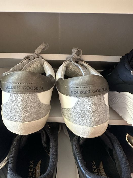 Golden Goose Super-Star Originali – Mărimea 41 – Alb/Gri