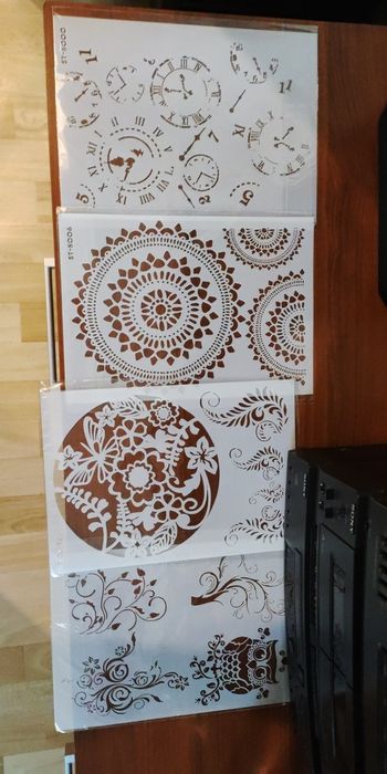 Трафареты многоразовые.