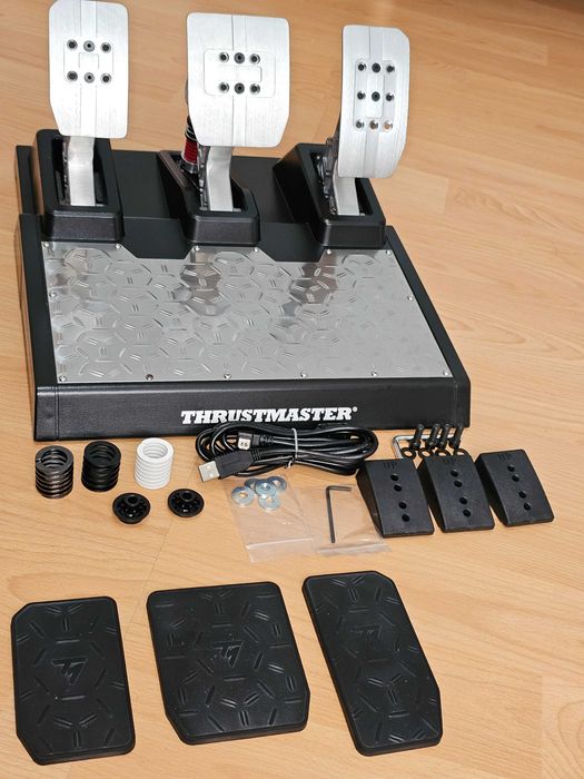 Thrustmaster T-LCM Load Cell педали – пълен комплект с аксесоари