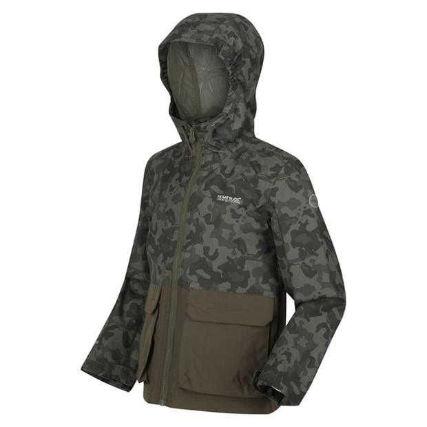 Детско камуфлажно водоустойчиво яке Regatta Hywell Waterproof Jacket размер от 7 до 13 годишни