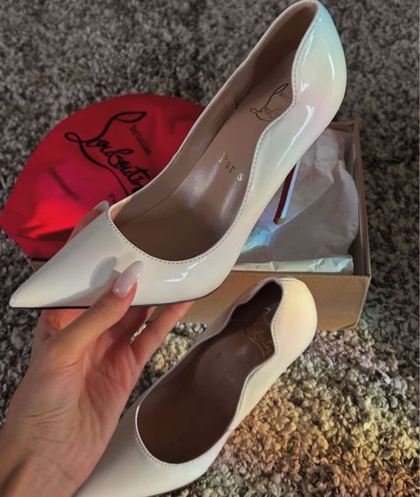 Pantofi Christian Louboutin piele pe comanda
