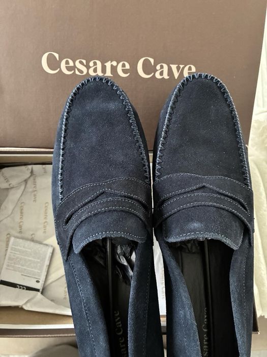 Мъжки мокасини велур