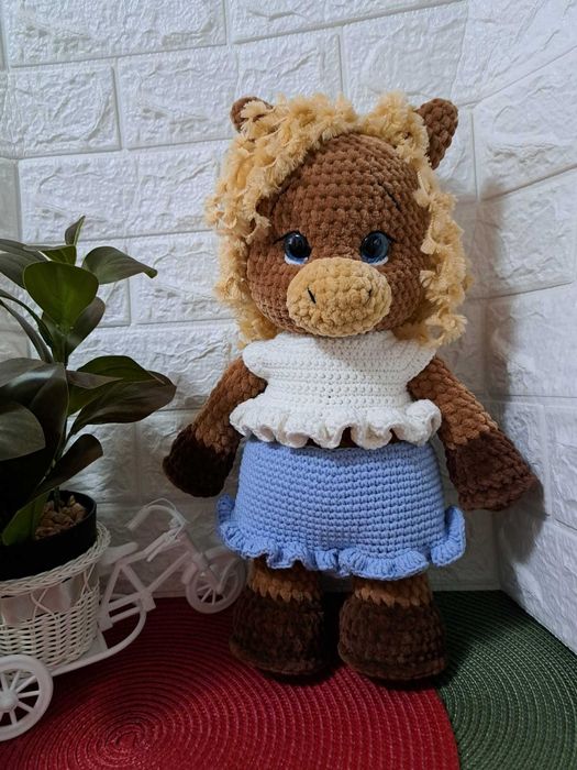 Ръчно изплетени играчки за подарък