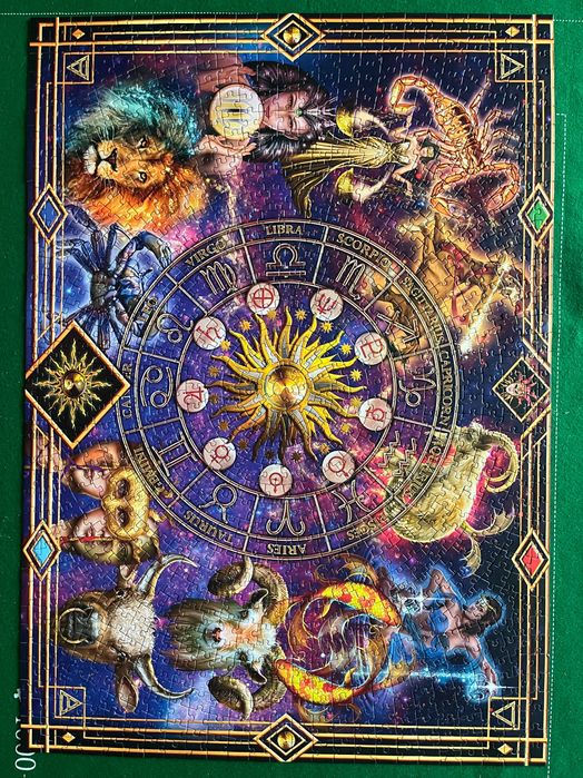 Puzzle Spiral Zodiac Signs 1040 piece Trefl