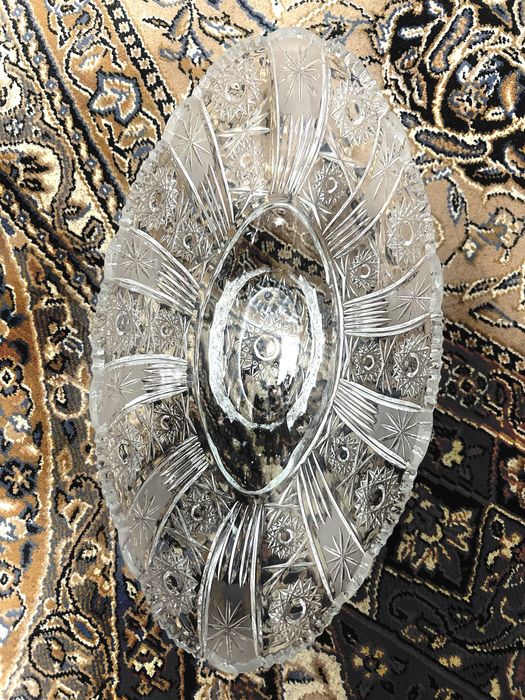 Ваза хрустальная для фруктов