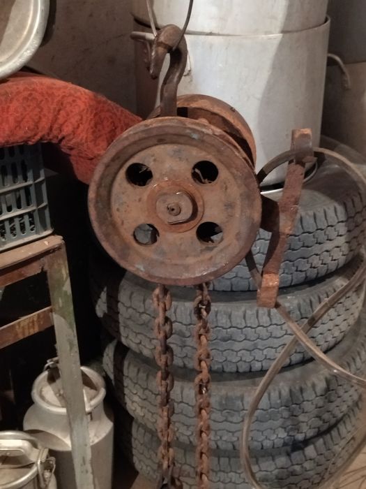 Лебедка для подъёма груза