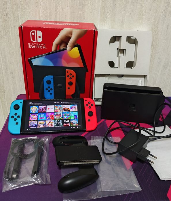Nintendo switch Oled с онлайн играми