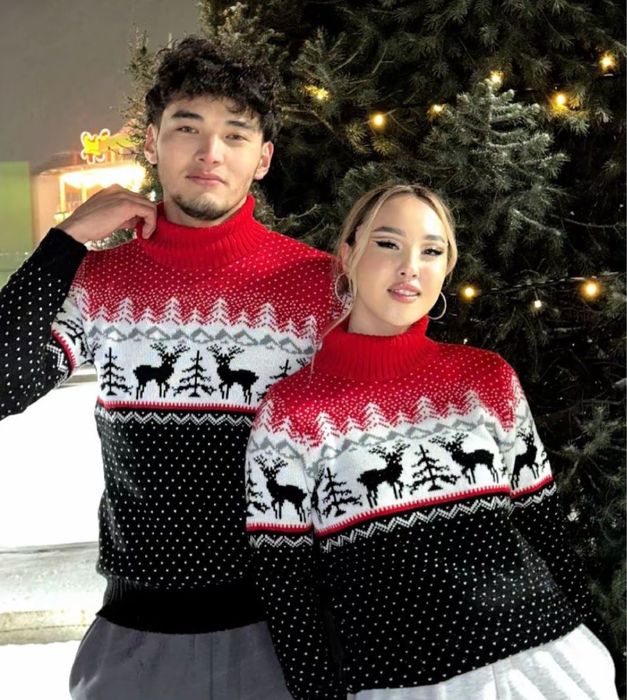 Свитера новогодние