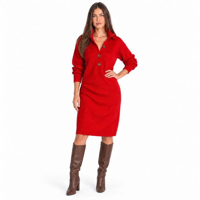 Rochita tricot cu buzunare mr m noua