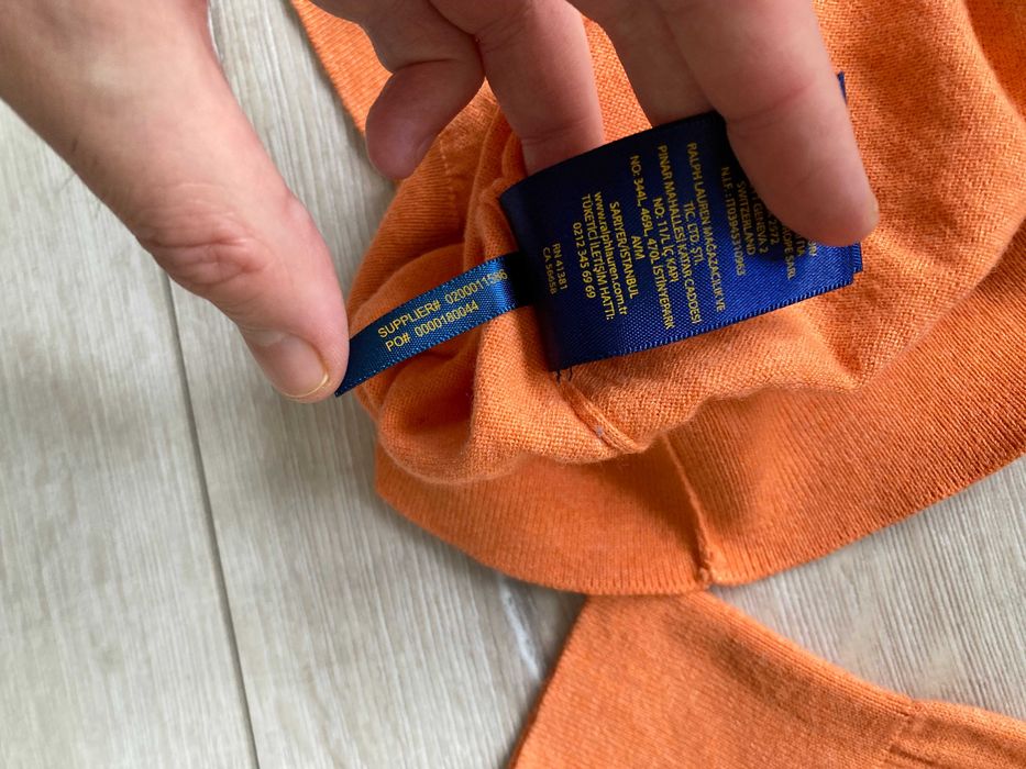 POLO By Ralph Lauren cotton cashmere мъжки пуловер памук и коприна XXL