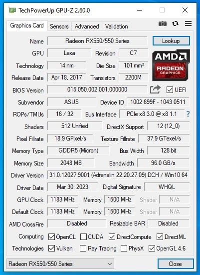 Продавам настолен Компютър AMD Athlon II  x4 630  Radeon RX550