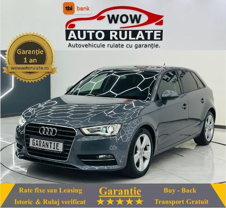 Audi A3 2014 1.6D E5 Garantie 12 Luni Rate Avans 0 Doar Cu Buletinul