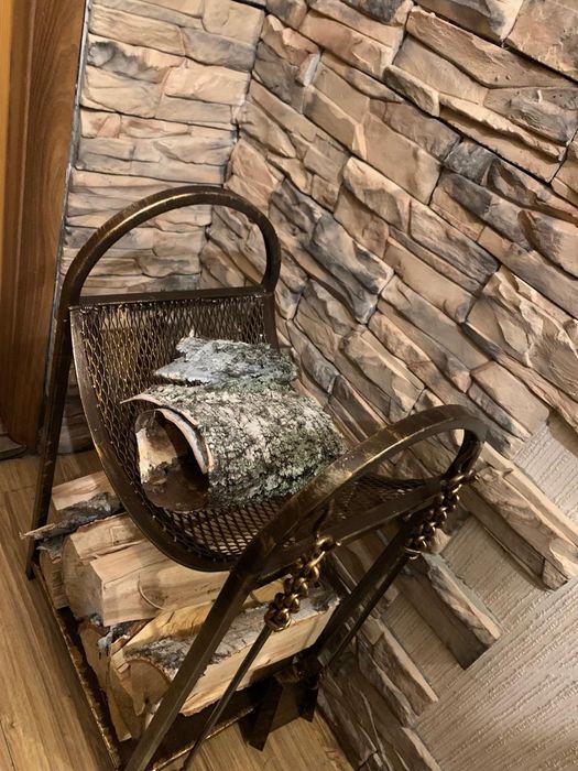 Кованный каминный набор