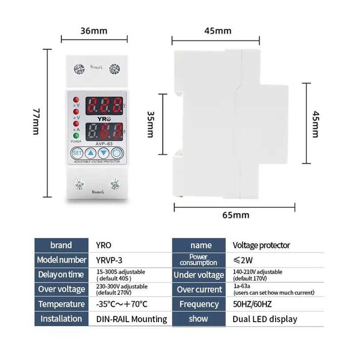 Releu de protecție 220V
