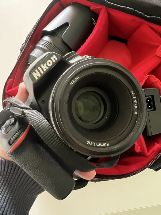 Nikon D750 DSLR 37k AF-S 50mm 1:1.8G