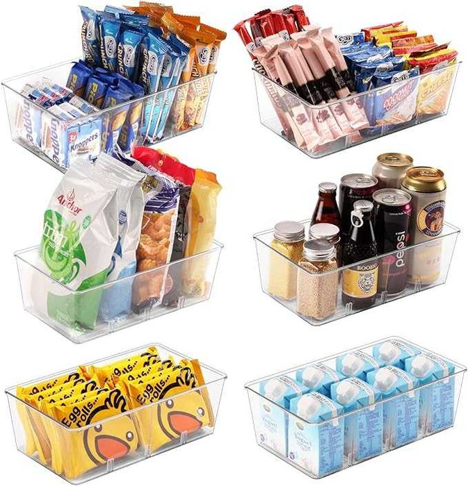 Органайзери за килер или хладилник, 5бр. 4 отделения