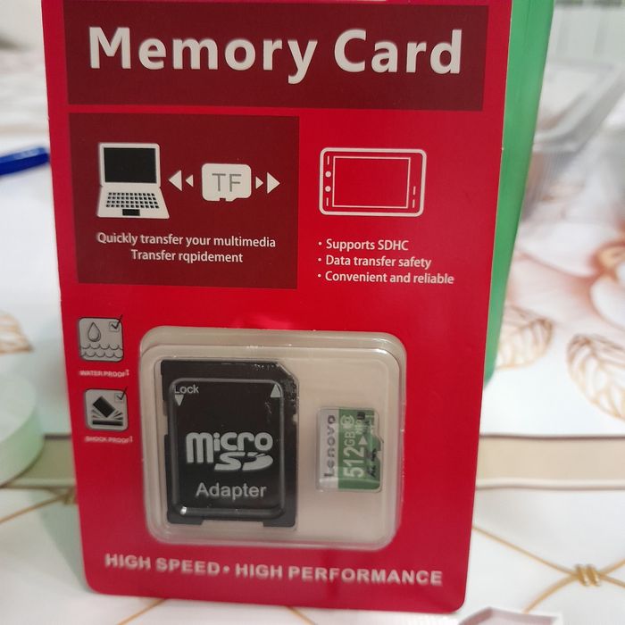 Нова памет карта 512 Гб