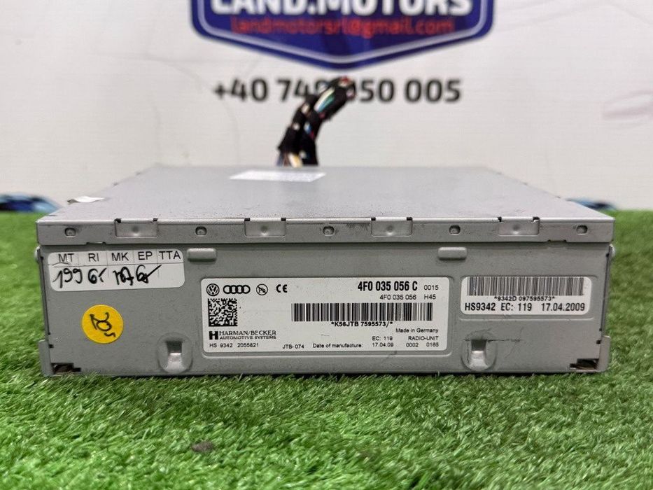 Amplficator audio 2009 audi a6 e se sedan 2.0 diesel cod oem 4f0035056b 4f0035056c 4f0035056